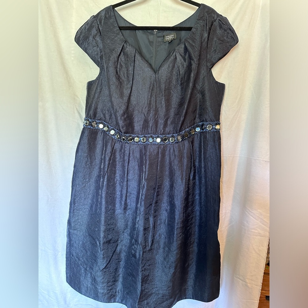 adrianna papell cocktail dress 22W